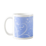 Shalom Dove Blue Swirl Mug