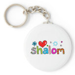 Shalom keychains