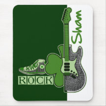 Sham Rock. St. Patrick's Day Mousepad