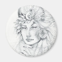 shaman fridge magnets