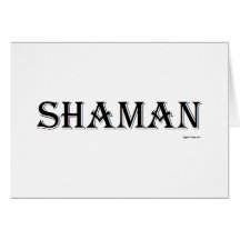 Shaman Greeting Cards