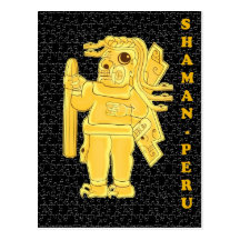 SHAMAN-PERU POSTALES