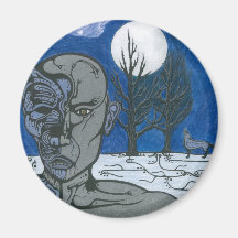 Shaman Shapeshifter Refrigerator Magnet