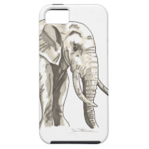 Shamanic Spirit of Elephant iPhone 5 Case