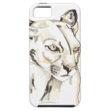 Shamanic Spirit of Lynx iPhone 5 Cases