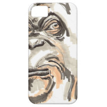Shamanic Spirit of Orangutan iPhone 5 Case