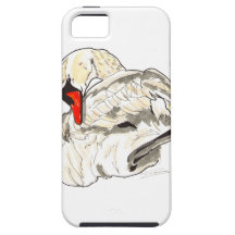 Shamanic Spirit of Swan iPhone 5 Cases