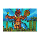 Shamanizing Canvas Print