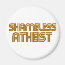 Shameless Atheist Fridge Magnets