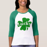 Shamrock 4 leaf clover tees