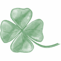 Shamrock Arcylic Pin