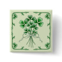 Shamrock Bouquet 2 buttons