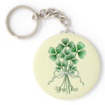 Shamrock Bouquet Keychain