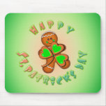SHAMROCK BOY HAPPY ST. PATRICKS  by SHARON SHARPE Mousepads