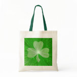 Shamrock budget tote bag