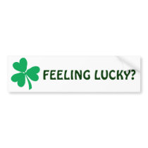 Shamrock- bumper stickers