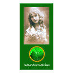 SHAMROCK DETAIL from SAINT PATRICK'S CELTIC HEART photo cards