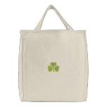 Shamrock embroidered bags