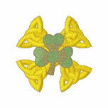 Shamrock embroidered shirts