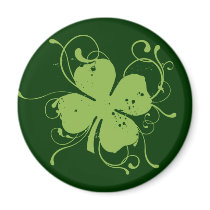 Shamrock Fridge Magnets