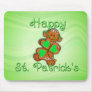 SHAMROCK GIRL HAPPY ST. PATRICKS by SHARON SHARPE Mouse Mats