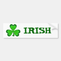 Shamrock Glory Bumper Stickers
