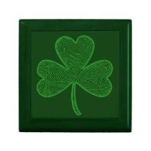 Shamrock Jewelry Box