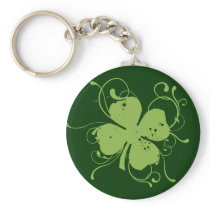 Shamrock Keychain