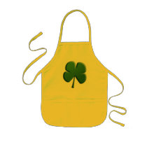 Shamrock Kids Apron