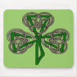 Shamrock Knot Cross Mouse Pad mousepads