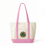 Shamrock, Lattice And Celtic Knots On Pink Bag