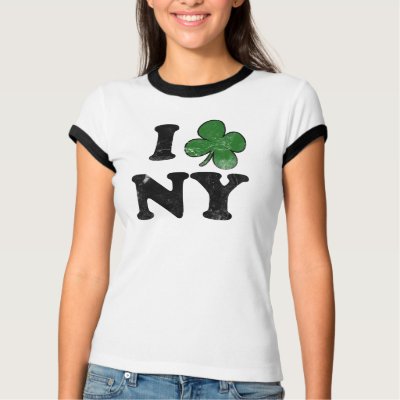 Shamrock NY, Funny St. Patricks Day T-Shirt