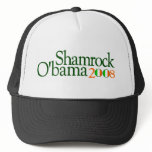 Shamrock Obama 2008 hats