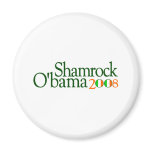 Shamrock Obama 2008 magnets