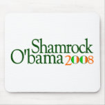 Shamrock Obama 2008 mousepads