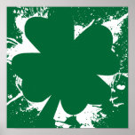 Shamrock Splatter posters