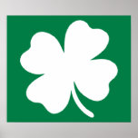 Shamrock  St Patricks Day Ireland Posters