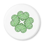 Shamrock Swirls magnets