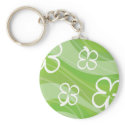 Shamrock Waves 2 keychains