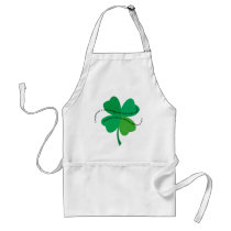 Shamrock with Irish Toast aprons