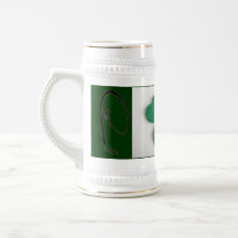 SHAMROCK WITH WHIPS COFFEE MUG