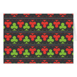 Shamrocks Abstract Card