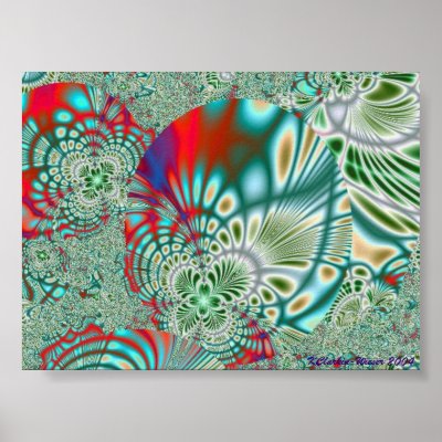 Shamrocks Gone Wild Poster by kwieserA