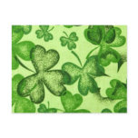 Shamrocks - Invitation postcards