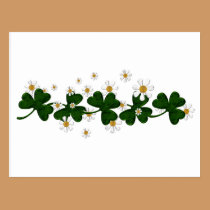 Shamrocks postcards