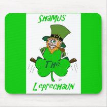 Shamus the Leprechaun Mouse Pad