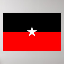 Shan State Army, Myanmar flag Print