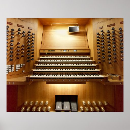 Shanghai pipe organ poster