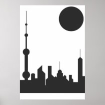 Shanghai Sunshine Print