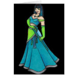 Shani Vintage Burlesque Belly Dancer cards
